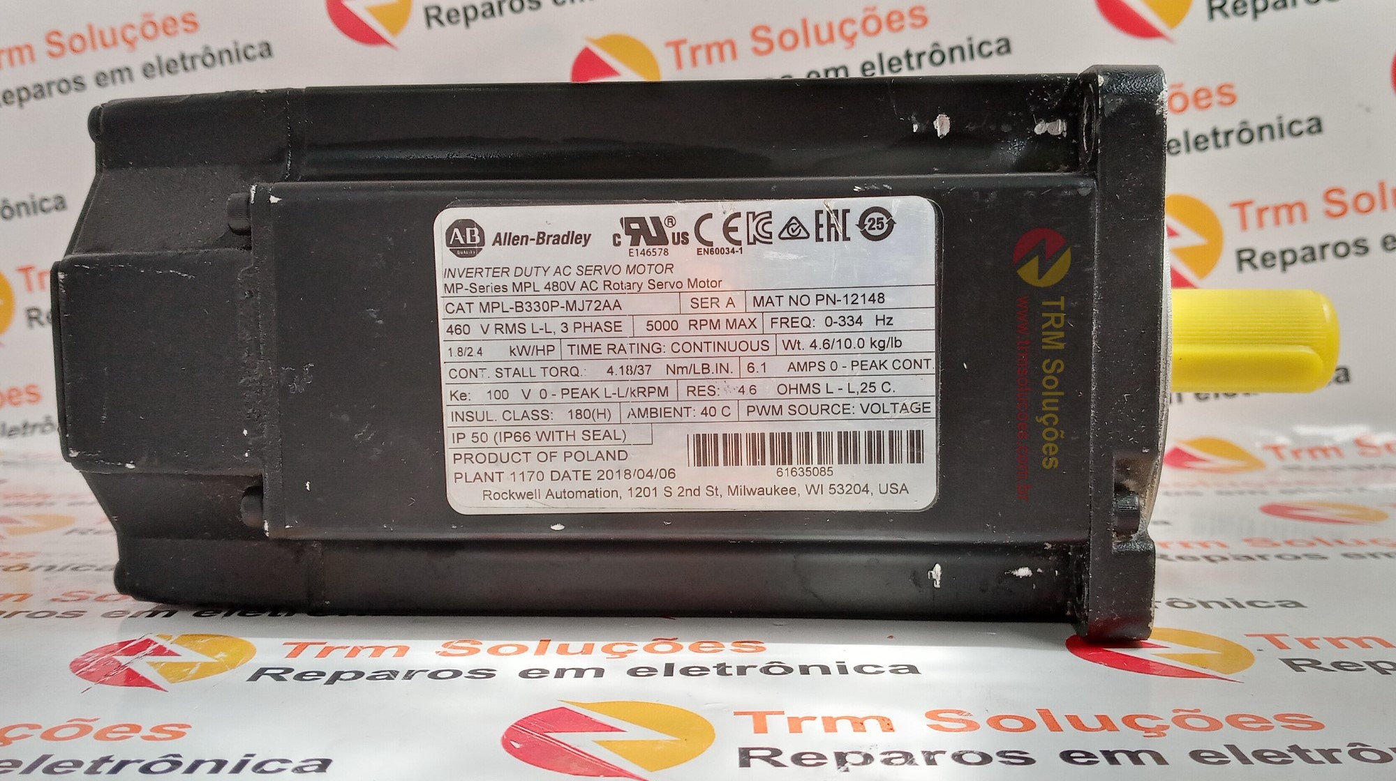 ALLEN-BRADLEY - MPL-B330P-MJ72AA