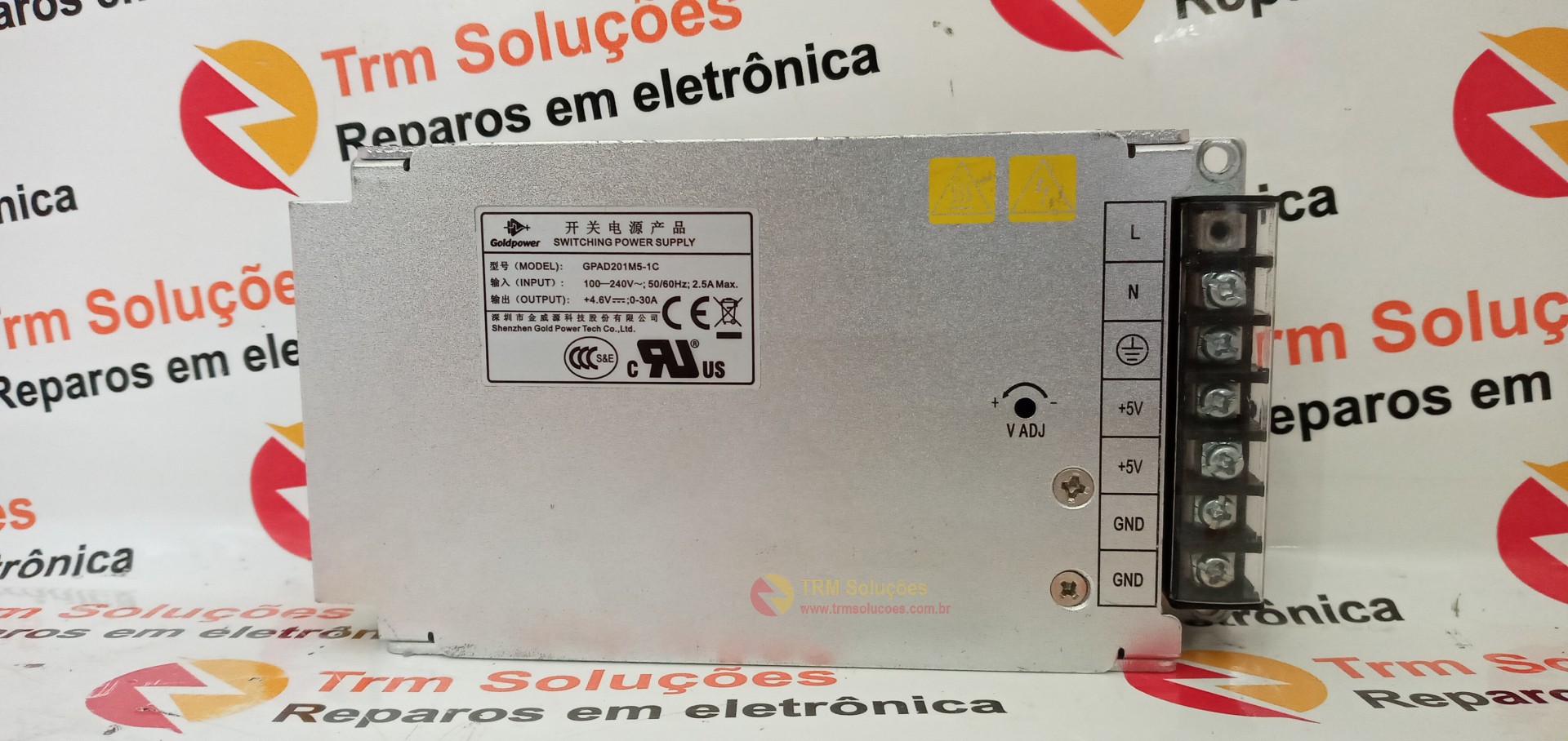 FONTE DE ALIMENTAÇÃO - GOLD POWER - GPAD201M5-1C